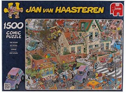 Jumbo Jan Van Haasteren - Storm Jigsaw Puzzle - Jan Van Haasteren The Storm Jigsaw Puzzle . shop Jumbo products in | Flipkart.com