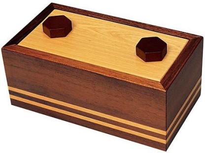 Secret Puzzle Box Brain Teasers Wooden ROBOTIME Treasure Box 3D Puzzle Adults 