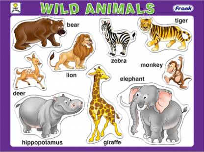Frank Wild Animals - Wild Animals . shop for Frank products in India. Toys  for 4 - 8 Years Kids. 