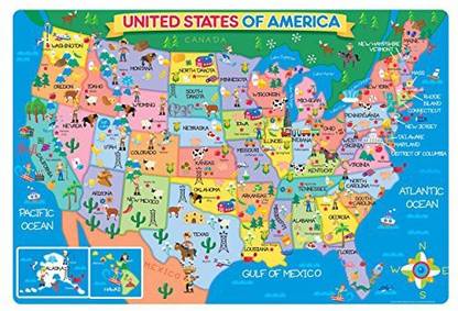 Map Of The U