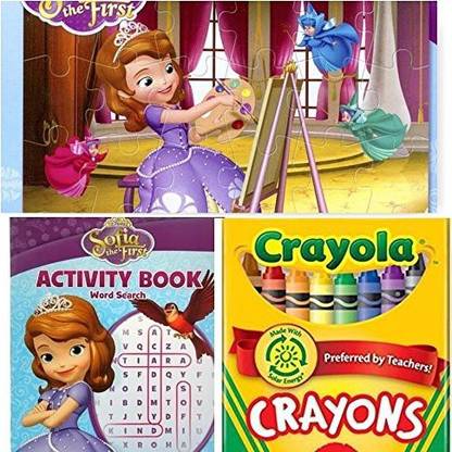 DISNEY Sofia The first Activity Word search. 24 Piece Lenticular ...