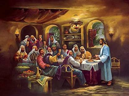 Sunsout The Black Last Supper A 1000 Piece Jigsaw Puzzle The Black Last Supper A 1000 Piece Jigsaw Puzzle Shop For Sunsout Products In India Flipkart Com