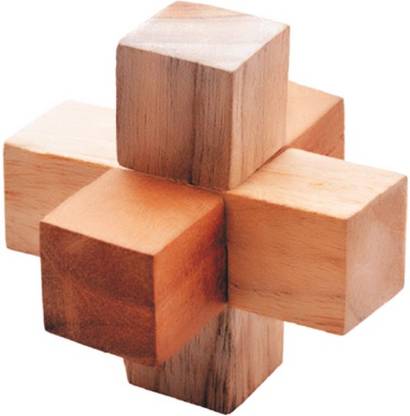 3 Piece Burr Puzzle Shop For Jigyasa Products In India Flipkart Com