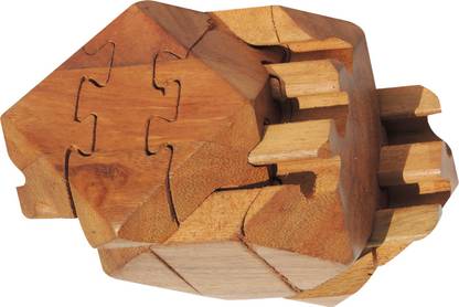 Funrally 3D Wooden Tetradecahedron Jigsaw Puzzle - 3D Wooden Tetradecahedron Jigsaw Puzzle . shop for Funrally products in India. | Flipkart.com