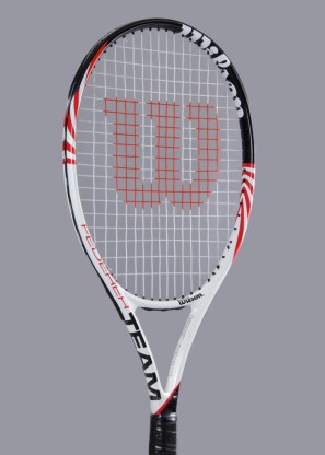 wilson federer team 105 tennis racket