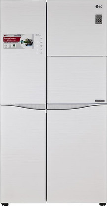 lg 675 l frost free side by side refrigerator
