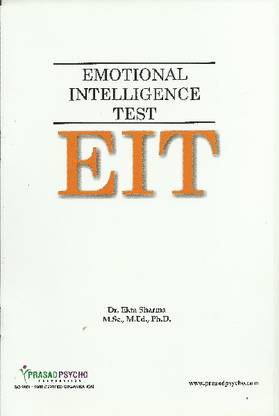 Emotional Intelligence Test Eit Buy Emotional Intelligence Test Eit By Ekta Sharma At Low Price In India Flipkart Com