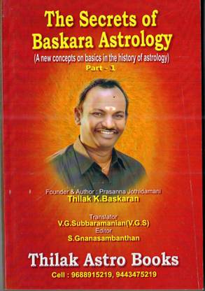The Secrets Of Baskara Astrology Part-1: Buy The Secrets Of ...