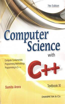 Computer Science With C++ For Class XI: Buy Computer Science With C++ ...