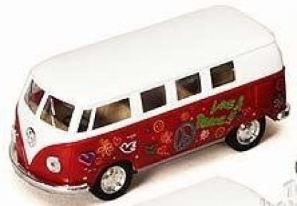 1962 VolksWagen Classical Bus 1/32 Red 
