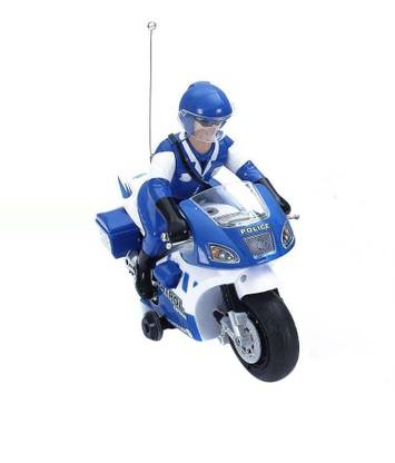 remote control police motorcycle