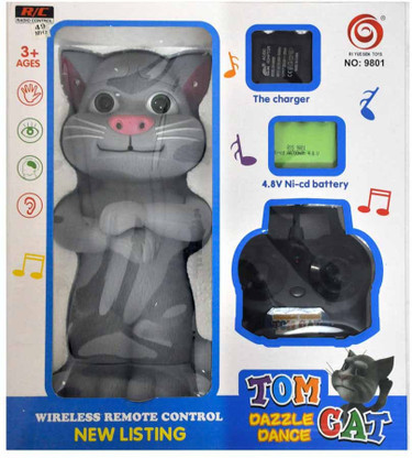 talking tom toy with remote