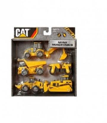 CAT Mini Machine 5 Pack NEW DESIGN