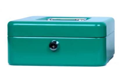 shraddha collections Green Plain Cash-Box Safe Locker