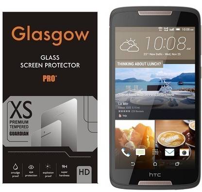 glasgow tempered glass guard for htc desire 828 dual sim