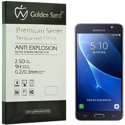 golden sand tempered glass guard for samsung galaxy j5 6 new 2016 edition