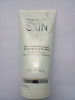 herbalife skin berry scrub