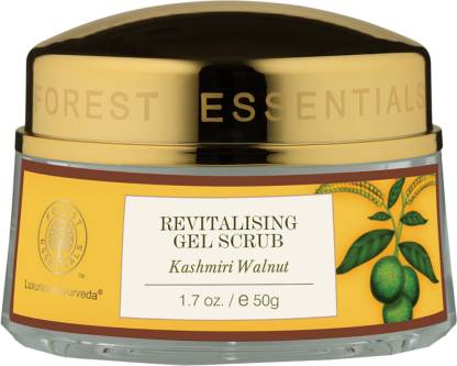 Forest Essentials Revitalising Gel Scrub Kashmiri Walnut Scrub