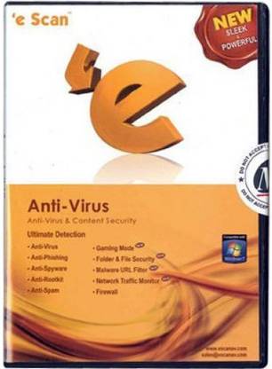 ESCAN Anti-virus 4.0 User 1 Year - Buy ESCAN Anti-virus 4.0 ...