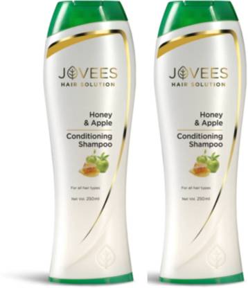 JOVEES Apple & Honey Conditioning Shampoo Pack of 2