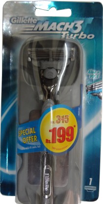 gillette mach 3 turbo flipkart