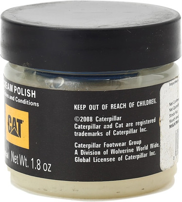 Caterpillar shoes polish clearance