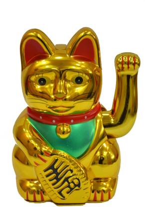 Anjalika Feng Shui Welcome Cat Big Size Decorative Showpiece 13 Cm Price In India Buy Anjalika Feng Shui Welcome Cat Big Size Decorative Showpiece 13 Cm Online At Flipkart Com