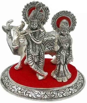 Khushal Krishana Statu Decorative Showpiece  -  15 cm
