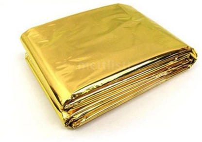 Individually Packaged Zip Emergency Mylar Thermal Blankets 