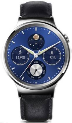 Huawei Stainless Steel with Leather Strap Smartwatch