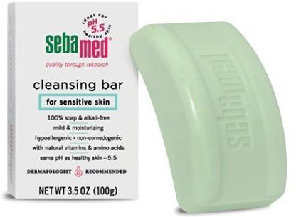 sebamed cleansing bar for sensitive and problematic skin