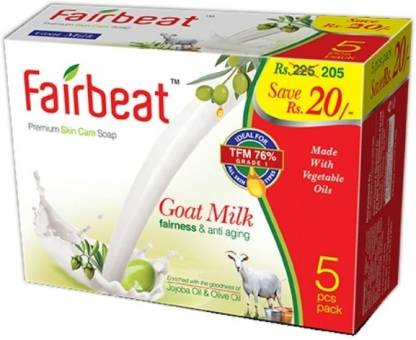 Fairbeat Goat Milk Soap Enriched With Jojoba& Olive Oil