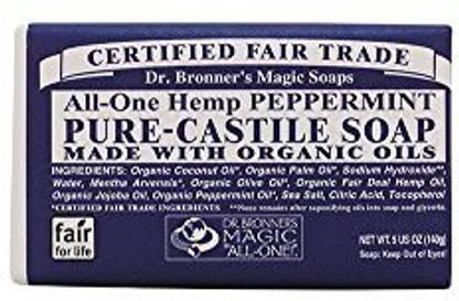 Dr Bronner S Magic Soaps Pure Castile Bar Soap Peppermint 8 Pack Price In India Buy Dr Bronner S Magic Soaps Pure Castile Bar Soap Peppermint 8 Pack Online In India Reviews Ratings