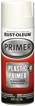 white plastic primer spray paint