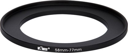 UltraPro Step-Up Adapter Ring 58mm Lens to 77mm Filter Size 