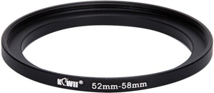 Kiwifotos SU 49-58mm Step-Up Metal Adapter Ring 49mm Lens To 58mm UV CPL Filter Accessory 