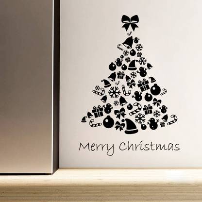 Christmas Wall Decals Impression Wall Christmas Wall Stickers Medium Glossy Price In India Buy Impression Wall Christmas Wall Stickers Medium Glossy Online At Flipkart Com