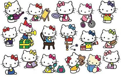 asmi collections cute hello kitty 17 kitty stickers medium removable sticker price in india buy asmi collections cute hello kitty 17 kitty stickers medium removable sticker online at flipkart com