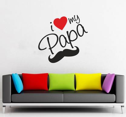 ORKA 55 cm I Love my Papa Removable Sticker Price in India - Buy ORKA 55 cm I Love my Papa Removable Sticker online at ORKA 55 cm I Love my Papa Removable Sticker Price in India - Buy ORKA 55 cm I Love my Papa Removable Sticker online at