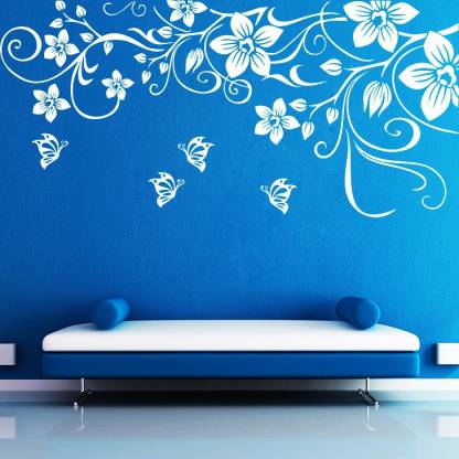 Decor Kafe Large Wall Sticker For Bedroom In India At Flipkart Com - Wall Decor Stickers For Bedroom