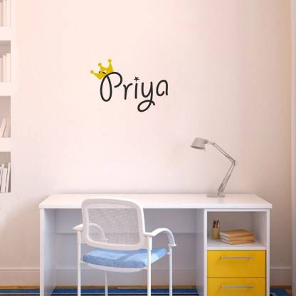 decor kafe 22 cm Crown Style Name Priya Wall Covering Size : ( 56 X 39 CM )  Self Adhesive Sticker Price in India - Buy decor kafe 22 cm Crown Style