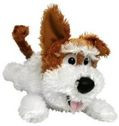 rolling laughing dog toy