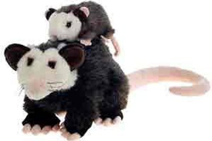 opossum plush backpack