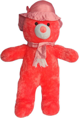 big teddy bear with cap