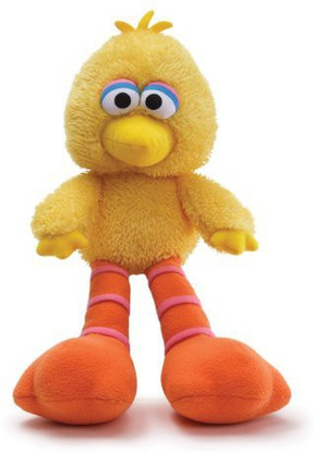 gund sesame street big bird stuffed animal