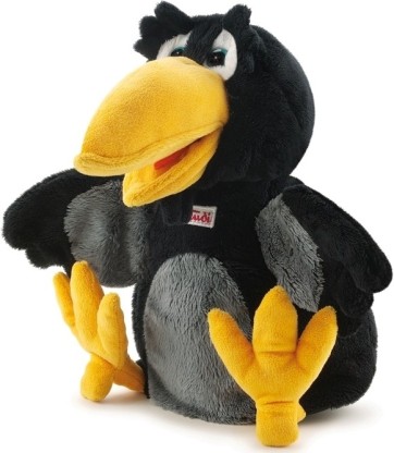 stuffed crow toy