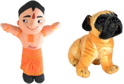 Alexus Chhota Bheem And Pug Dog - 32 cm - Chhota Bheem And Pug Dog . Buy Chhota  Bheem And Pug Dog toys in India. shop for Alexus products in India. |  