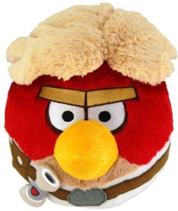Angry Birds Star Wars LUKE SKYWALKER Plush Movie Soft Toy Kids Movie 2 UK 9 INCH 