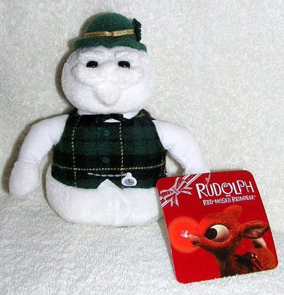 sam the snowman stuffed animal