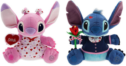 stitch valentine plush